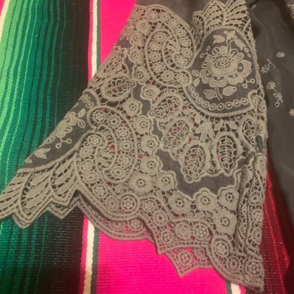 GRAY SMALL JOHNNY WAS TUNIC - Picture 3 of 8